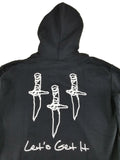 Let's Get It (ttt) Hoodie in Black