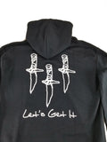 Let's Get It (ttt) Hoodie in Black