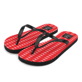 Étourdi & Dizzy Flip Flops [Red]