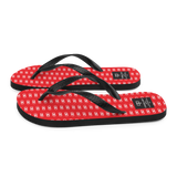 Étourdi & Dizzy Flip Flops [Red]
